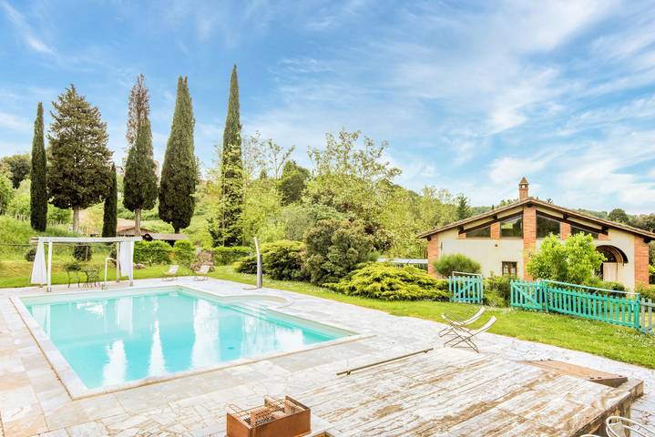 Villa "Il Fornacino" con piscina, giardino e Wi-Fi in Rapolano Terme, Chianti