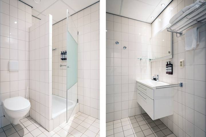 Hotel Molenbos — Standardzimmer mit zwei Einzelbetten (1-2p) in Eijerland, De Cocksdorp