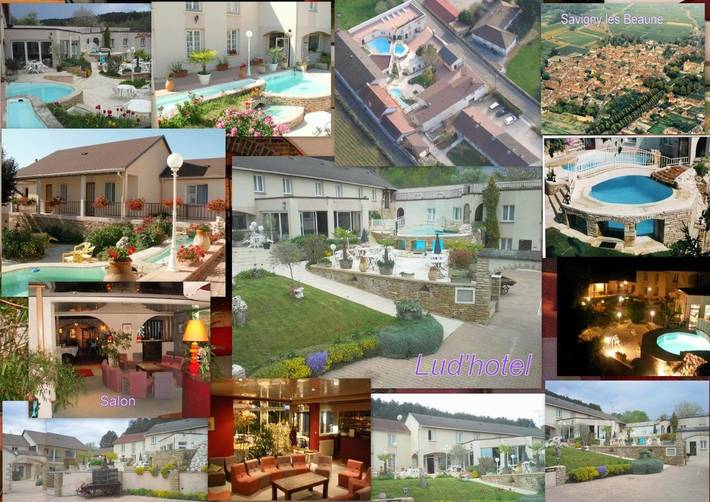 Hôtel pour 2 personnes, avec jardin et piscine ainsi que terrasse et vue à Savigny-lès-Beaune - 4