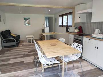 Gîte pour 4 personnes, avec terrasse et vue à Vizille