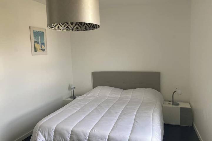 L'Aubinaise Meer, 200m zum Meer, 2 Terrassen, 3 Schlafzimmer, privater Parkplatz in Saint-Aubin-sur-Mer (Calvados), Caen und Umgebung
