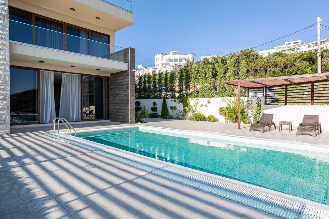 Villa Aria with Private Pool, Sauna & Spa in Krimovica, Budva Riviera in Opština Kotor
