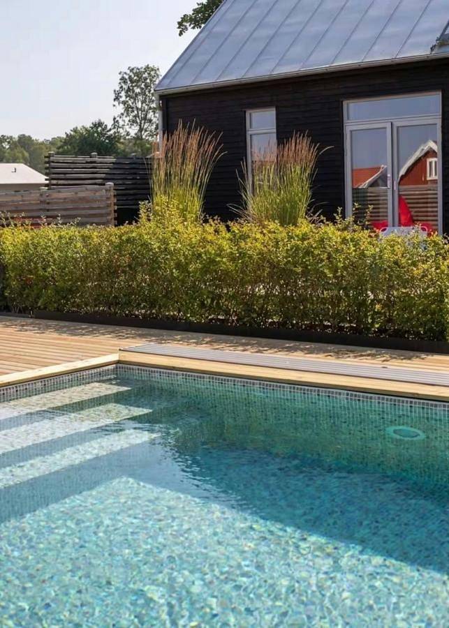 Ferienhaus für 10 Personen, mit Terrasse und Garten sowie Pool in Ljungby