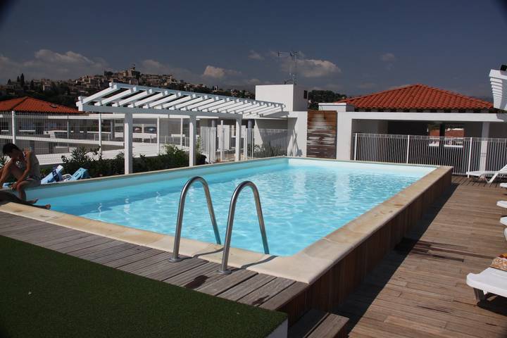 Gîte pour 2 personnes, avec Balcon et Piscine à Cagnes-sur-Mer - 4