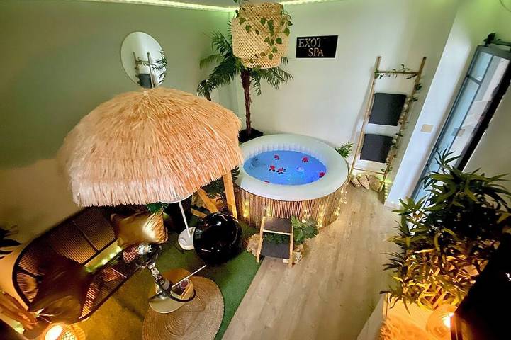 Appartement de vacances pour 4 personnes, avec Jacuzzi