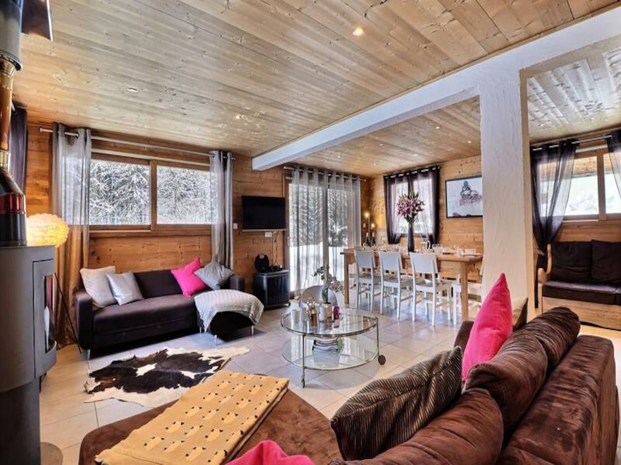 Apartamento entero, Chalet en Morzine cerca del teleférico Ardent in Montriond, Les Portes du Soleil