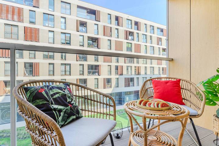 Gîte pour 4 personnes, avec balcon/terrasse à Varsovie - 2