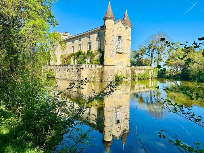 Maison de campagne pour 15 personnes, avec jardin ainsi que piscine et vue à Saint-Sulpice-et-Cameyrac - 2