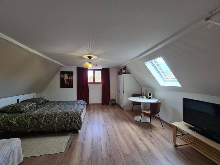 Chambre d’hôte pour 2 personnes, avec jardin et vue