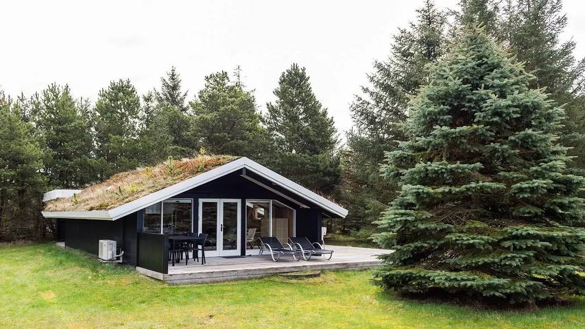 Feriehus for 7 personer, med Terrasse i Blåvand