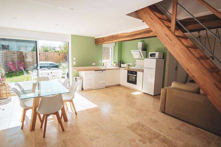 Maison de vacances pour 7 personnes, avec jardin et jacuzzi
