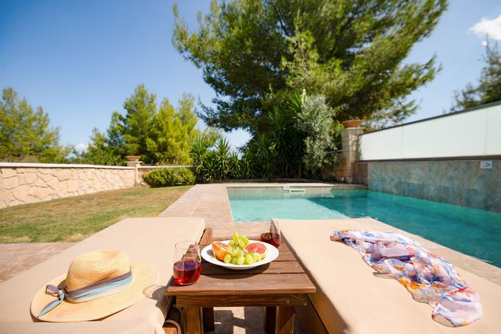 Villa für 3 Personen, mit Garten und Whirlpool sowie Sauna in Chalkidiki - 2