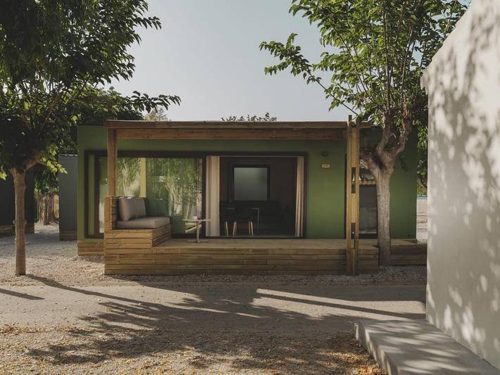 Camping pour 3 personnes, avec terrasse et jardin ainsi que bassin pour enfant et piscine dans Province d'Alicante - 3