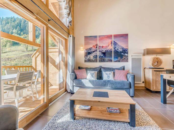 Chalet pour 6 personnes, avec terrasse à Champagny-en-Vanoise
