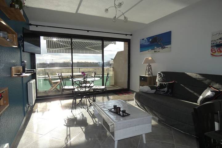 Appartement de vacances pour 4 personnes, avec Balcon à Dax