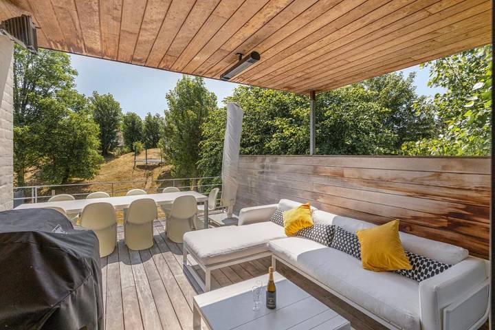 Villa pour 12 personnes, avec Balcon et Terrasse ainsi que Jardin et Vue dans Oostduinkerke
