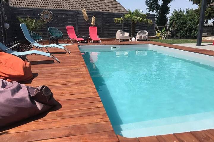 Maison de vacances pour 12 personnes, avec terrasse et jardin à Seynod