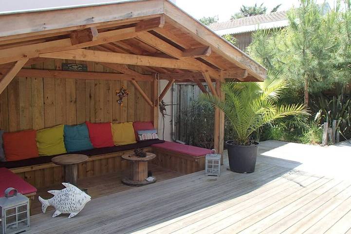 Location de vacances pour 6 personnes, avec jardin et terrasse dans Plage de Bélisaire