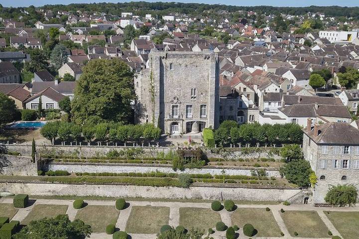 Château pour 10 personnes, avec Jardin dans Seine-et-Marne