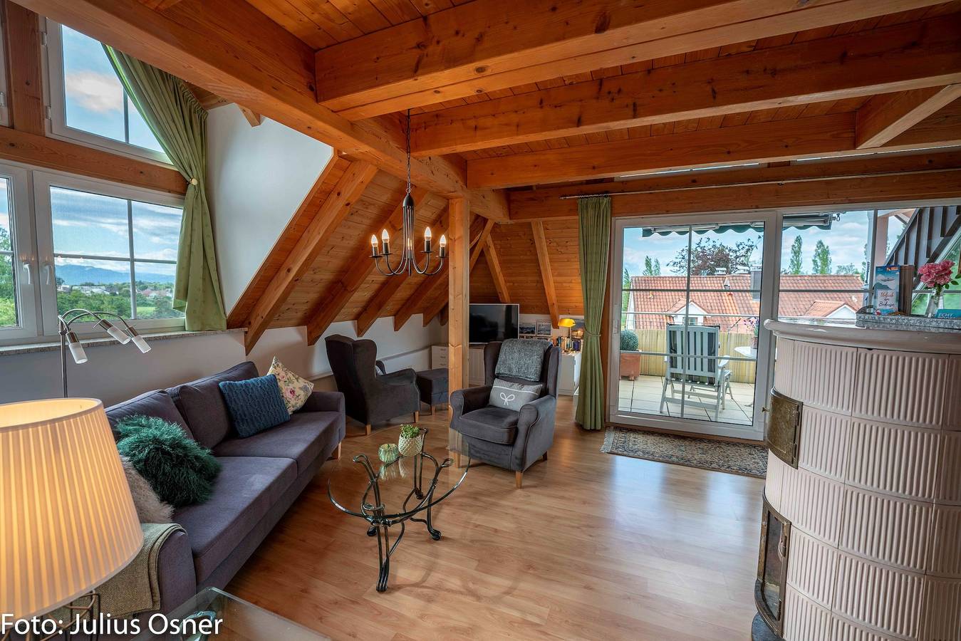 Ganze Ferienwohnung, Ferienwohnung "Silberfee" - Ferienwohnung "Silberfee" 70qm 1 Kombinierter Wohn/Schlafraum max. 2 Personen in Wasserburg (Bodensee), Bayerisch Schwaben