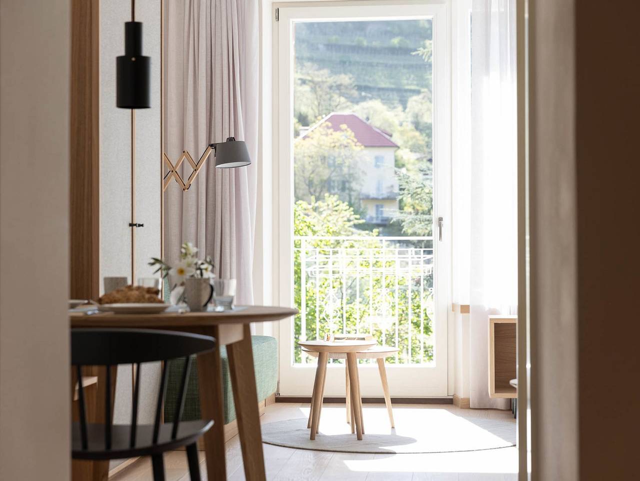 Ganze Ferienwohnung, Ladurnerhof Boutique Apartments - Doppelzimmer Hohe Mauer in Meran, Texelgruppe