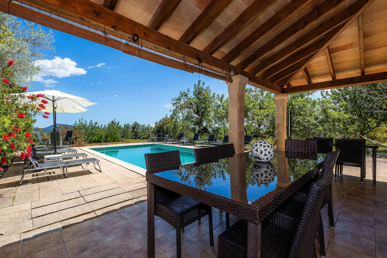Villa 'Finca Moscari' mit privatem Pool, Wlan und Klimaanlage in Moscari, Selva
