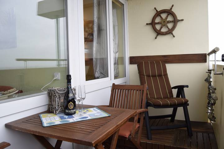 Ferienwohnung für 4 Personen, mit Balkon