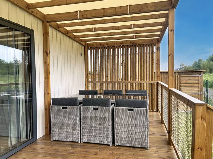 Gîte pour 6 personnes, avec terrasse ainsi que piscine et jardin dans Kairon Plage - 3