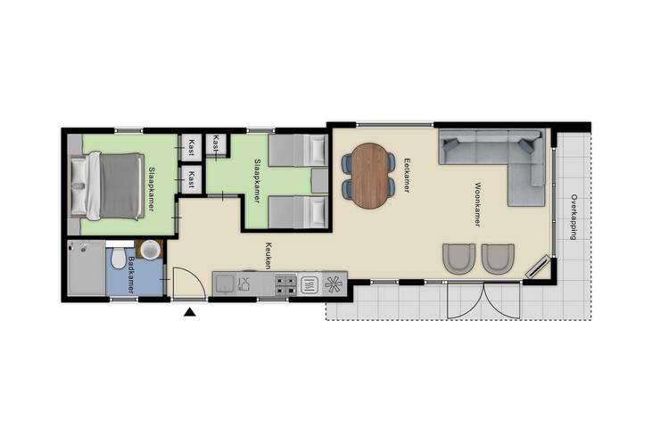 Vakantiehuis voor 4 personen in Ede