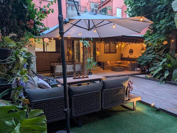 Maison d’hôte pour 2 personnes, avec Terrasse ainsi que Jardin et Vue à Valence (Espagne)