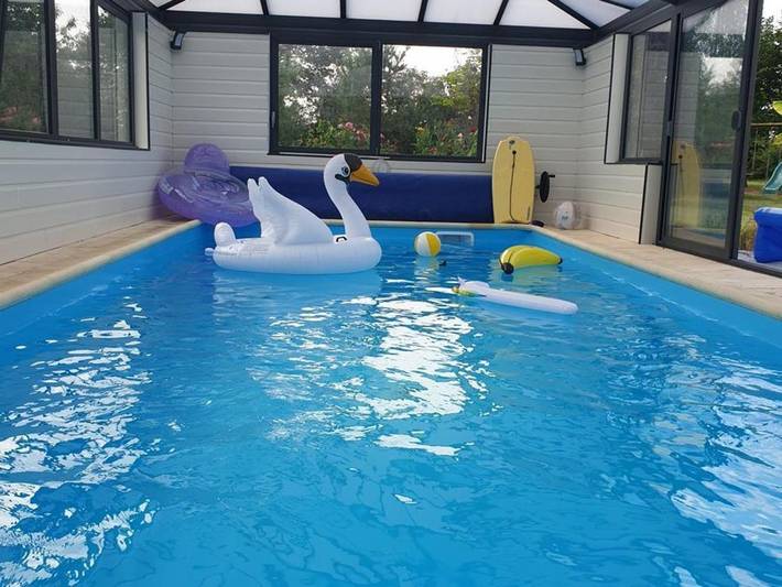 Location de vacances pour 4 personnes, avec terrasse et piscine à Louplande - 3
