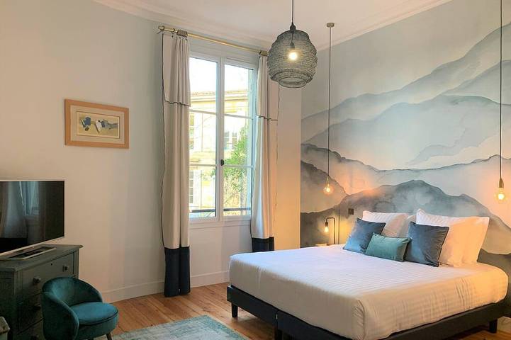 Chambre d’hôte pour 4 personnes à Bordeaux