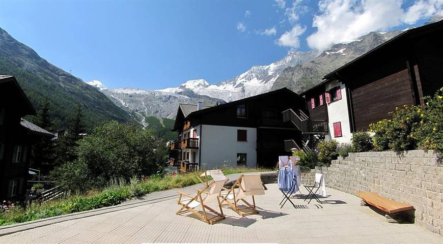 Ferienwohnung für 5 Personen, mit Garten und Terrasse in Saas-Fee
