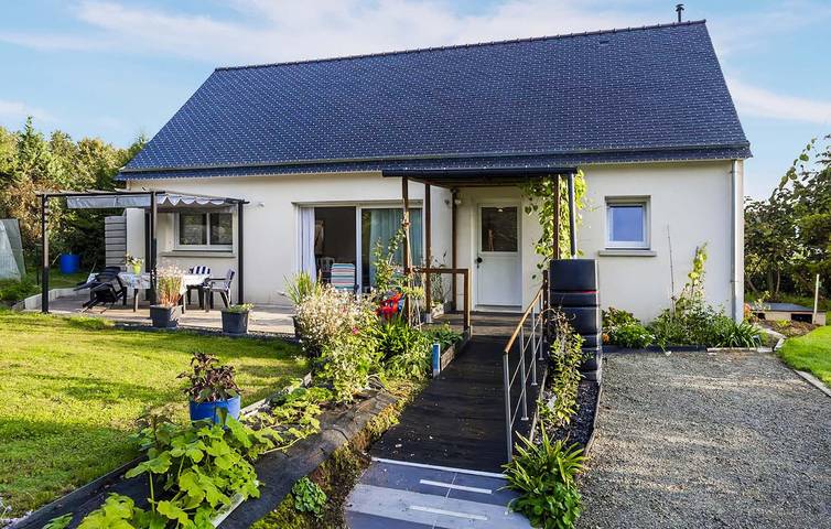 Maison de vacances pour 4 personnes, avec jardin et terrasse à Saint-Yvi