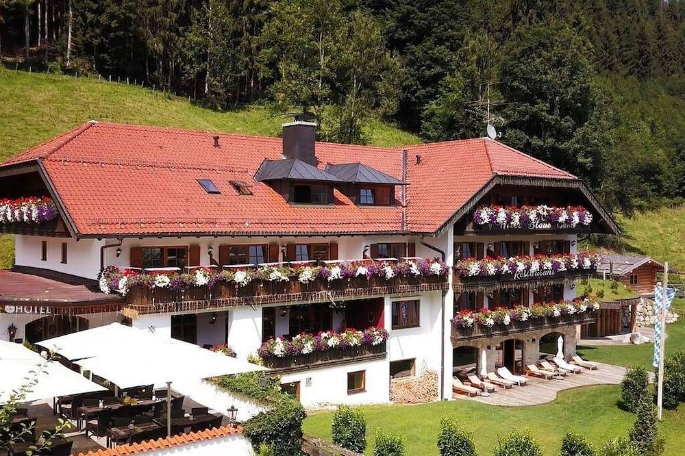 Hotel Blaue Gams - Einzelzimmer in Ettal, Bayerische Alpen
