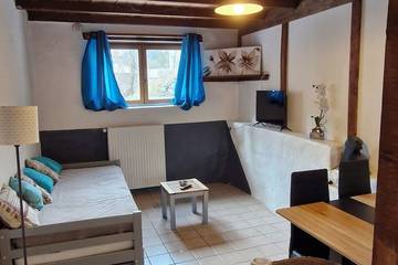 Gîte pour 4 personnes, avec terrasse, animaux acceptés à Faucon-de-Barcelonnette