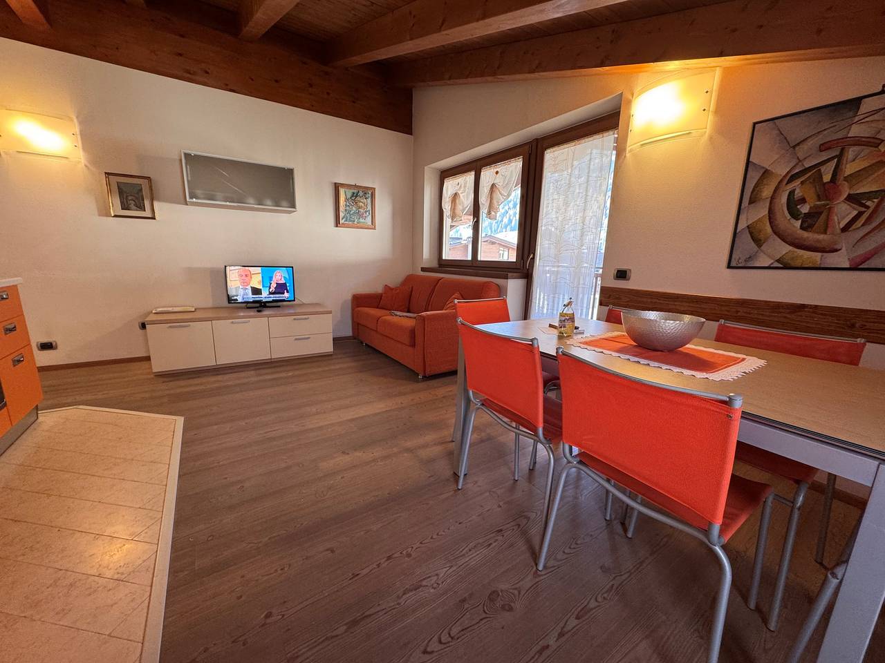 Ganze Wohnung, 097 Trilocale Explora Arancione, Pinzolo in Pinzolo, Brentagruppe