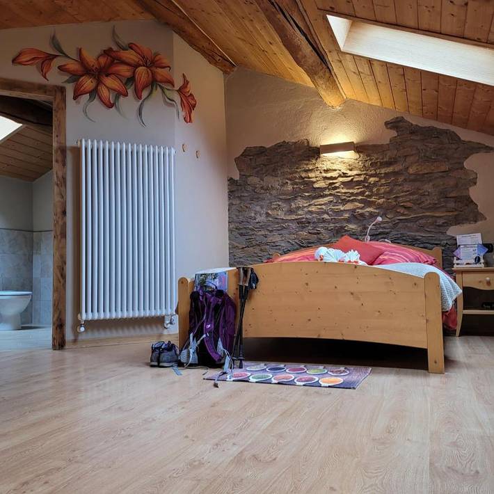 Location de vacances pour 2 personnes, avec jacuzzi ainsi que sauna et jardin à San Damiano Macra - 4