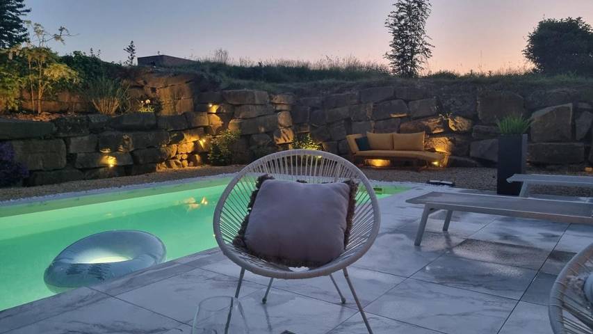 Location de vacances pour 9 personnes, avec piscine et terrasse, animaux acceptés à Soumagne - 4