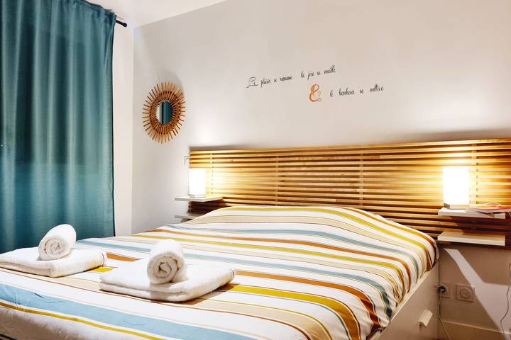 Gîte pour 4 personnes, avec balcon, adapté aux familles à Caen - 4