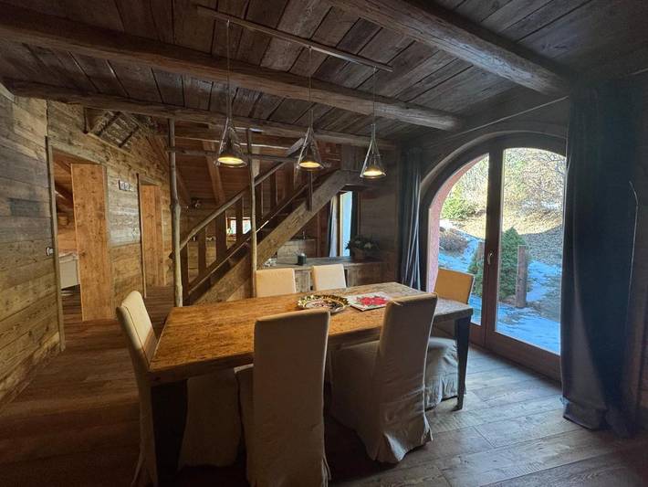 Gîte pour 4 personnes, avec jardin et vue, animaux acceptés à Pragela - 4