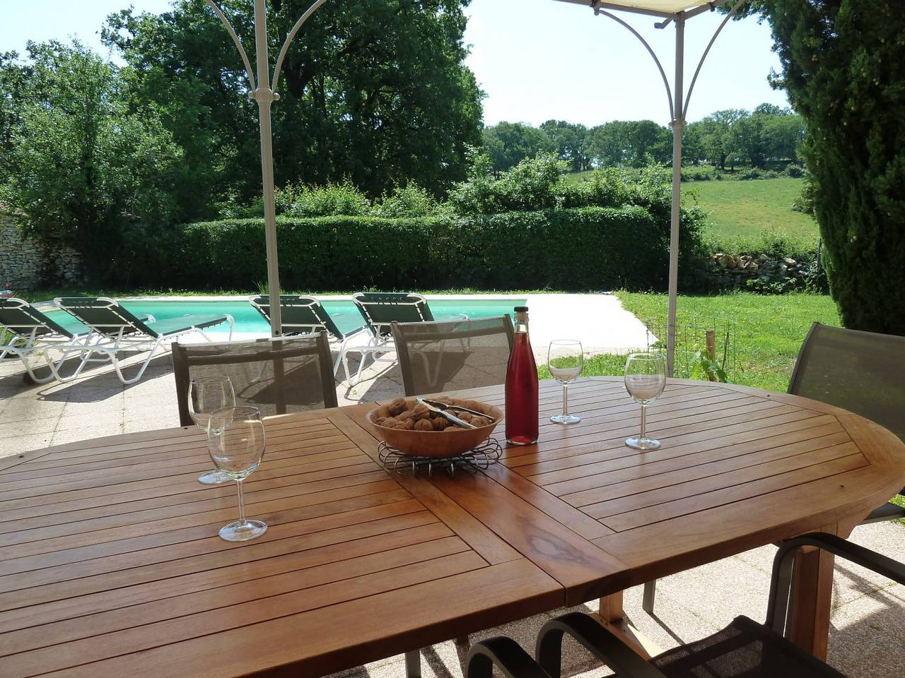 Maison 3* avec piscine privée à Loubressac in Loubressac, Massif central
