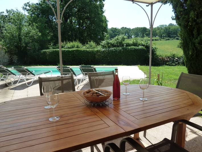 Gîte pour 7 personnes, avec jardin ainsi que terrasse et piscine dans Vallée de la Dordogne - 4
