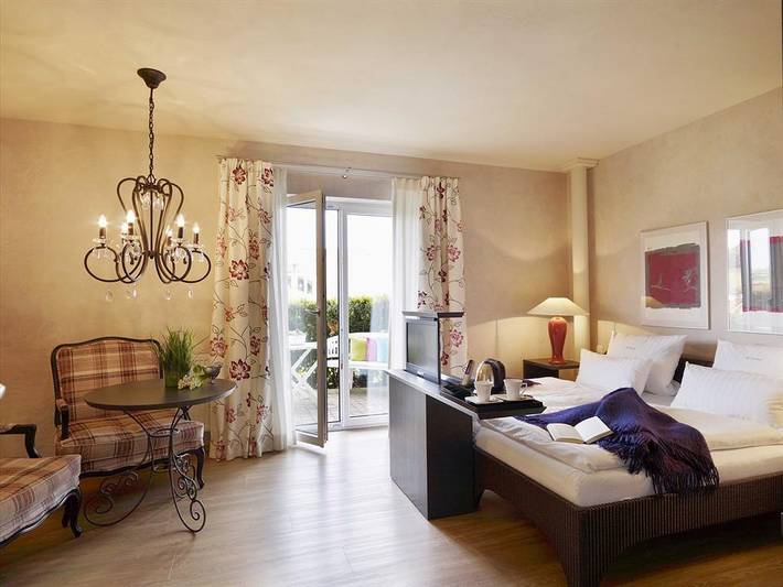 Ferienwohnung für 2 Personen, mit Whirlpool und Terrasse sowie Sauna, mit Haustier in Poppenhausen - 2