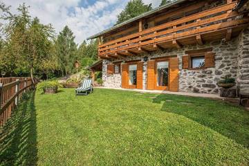 Chalet für 3 Personen, mit Garten und Sauna, mit Haustier in Italien
