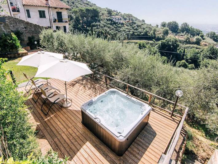 Ferienwohnung für 4 Personen, mit Garten