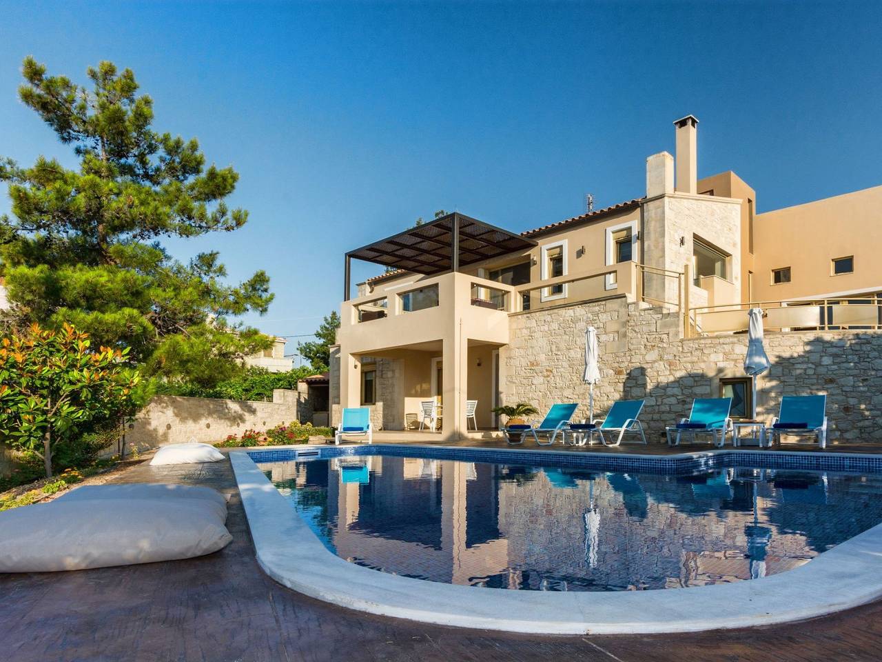 Palladio-Villa in Rethymno und Umgebung