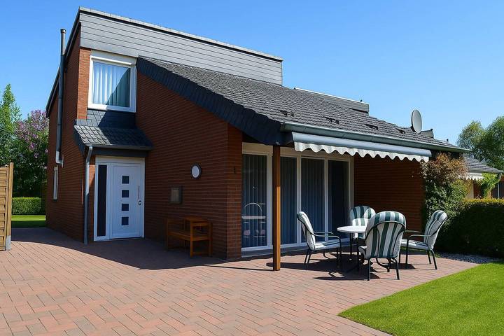 Ferienhaus für 6 Personen, mit Terrasse in Horumersiel