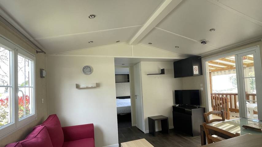 Mobil home pour 4 personnes, avec Balcon/Terrasse et Jardin à Saint-Augustin - 4