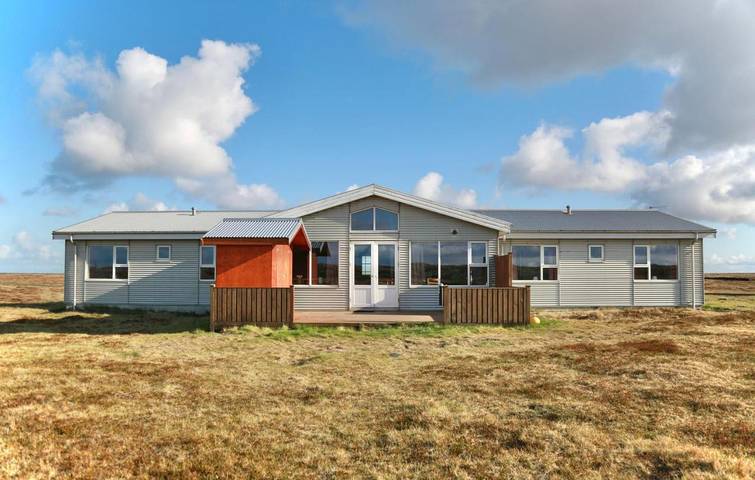 Ferienhaus für 5 Personen, mit Ausblick und Sauna sowie Garten in Island